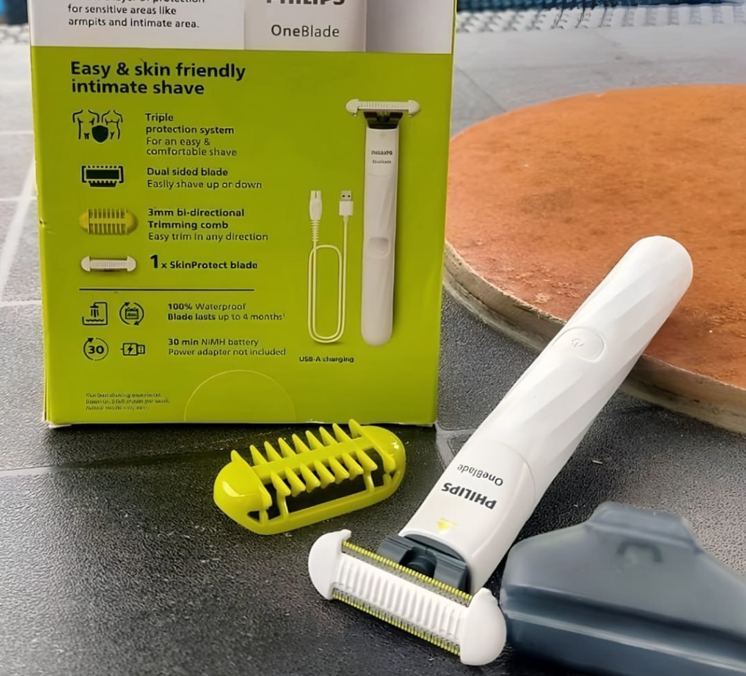 Philips OneBlade Intimate Aparador de Pelos Íntimos