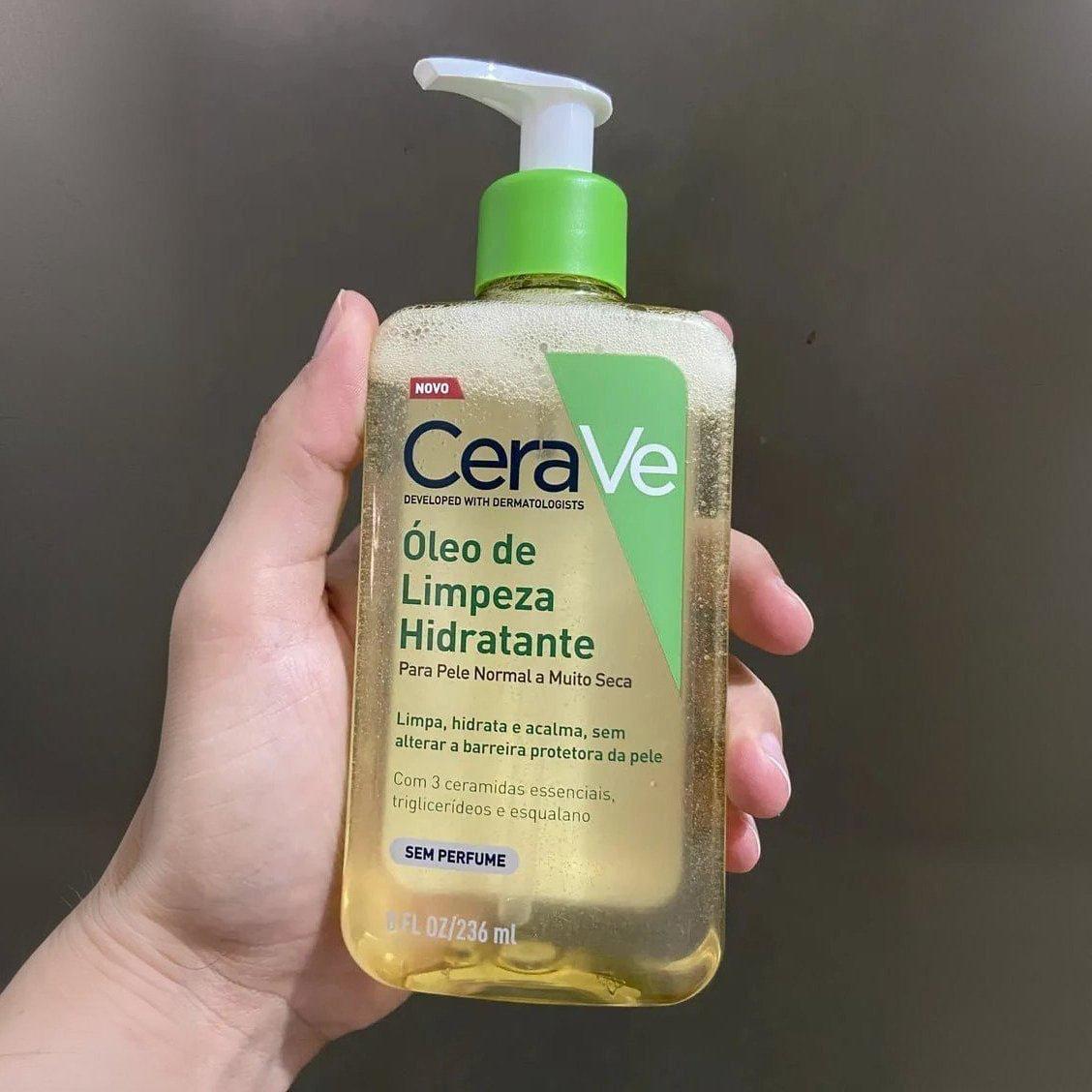 CeraVe, Óleo de Limpeza Hidratante, 236ml
