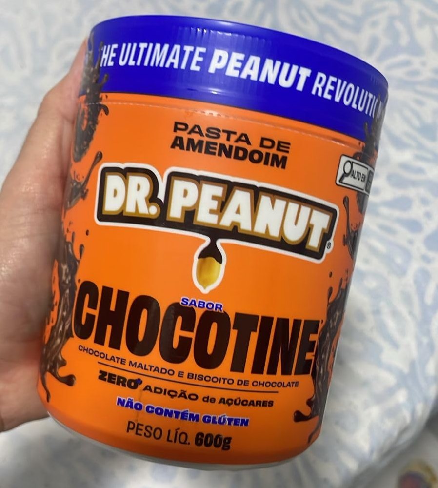 Dr. Peanut Pasta de Amendoim Gourmet Chocotine 600g