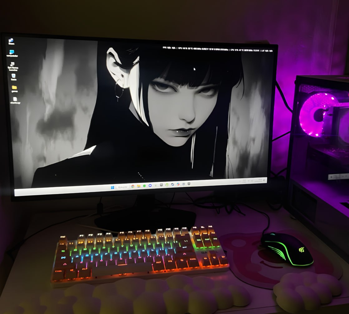 Monitor Gamer UltraGear 27" LG Full HD 200Hz 1ms