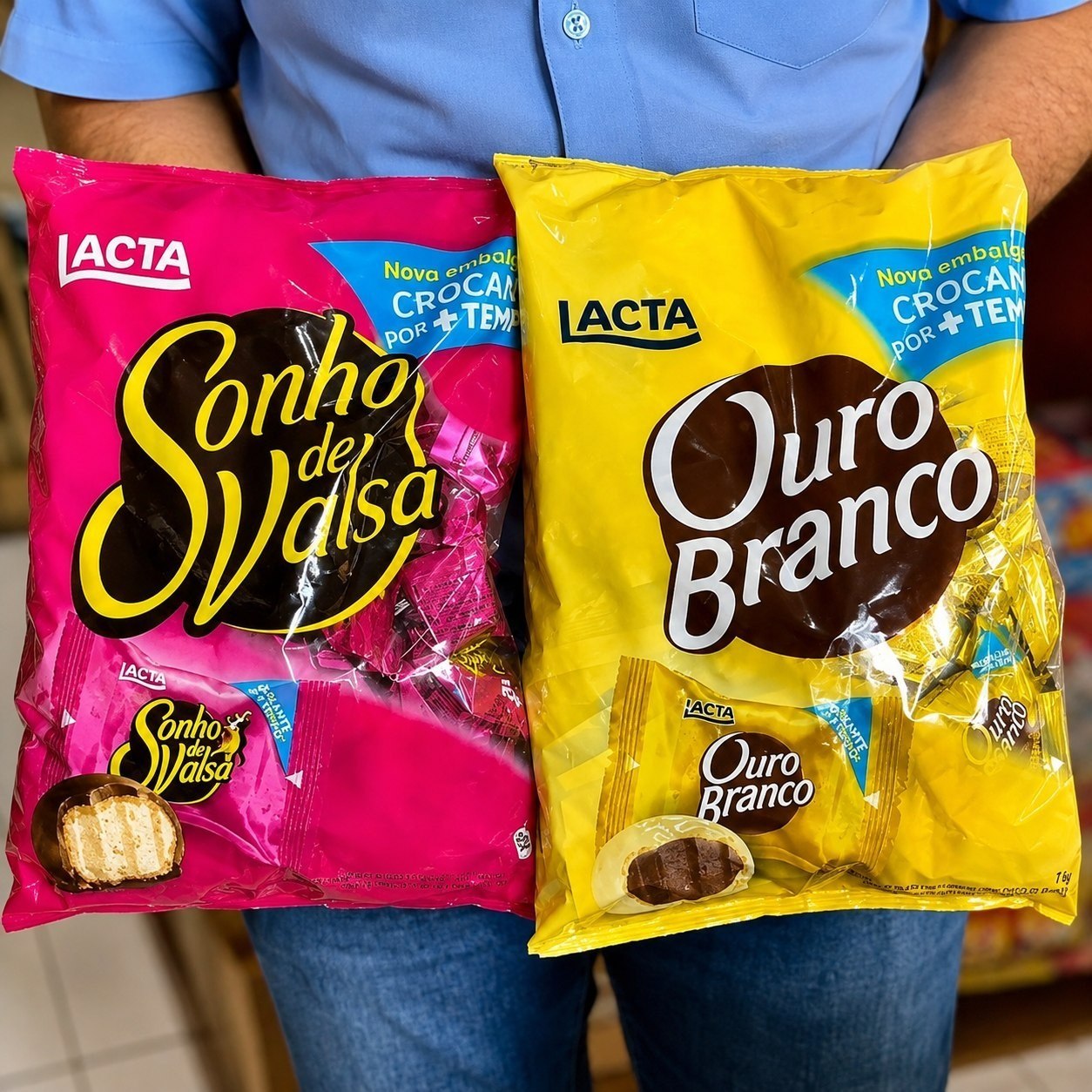 Chocolate Lacta Sonho de Valsa Pacote 1Kg